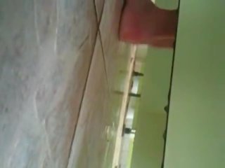 Gym Shower - Under Door Voyeur