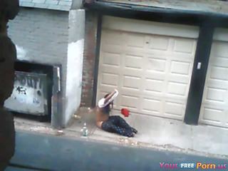 Fucking A strumpet In An Alley