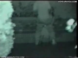 Libidinous couples street fucking