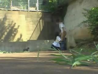 I ri grua duke pasur seks video në the park