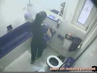 2198 - 甜 褐髮女郎 speeinh 上 隱 廁所 凸輪