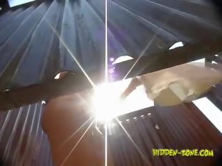 偷窺 改變 室 在 海灘 俄 女孩 1001