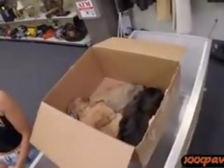 Puppy lady Pawns Her Muff For Some Cash For Her Vets Bill