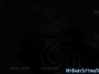 Pov bayisitter creampied