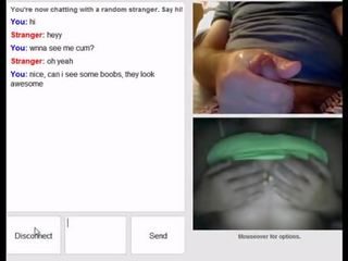 Chatroulette зелен сутиен showoff