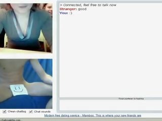 衣女裸體男 業餘 webcamming smiley 臉 迪克 為 三