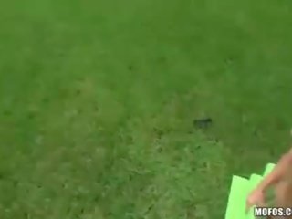 Tempting feature fucked by peeping tom