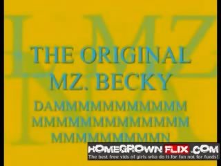 Mistress becky suck & fuck homegrownflixcom amateur homemade