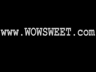 Massaž of two splendid wow babes