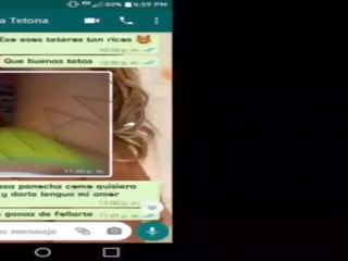 Tôi quản lý đến thuyết phục của tôi coworker đến giới thiệu một lớn vid call&comma; cô showed tôi cô ấy to ngực và masturbed với một dương vật giả vì tôi
