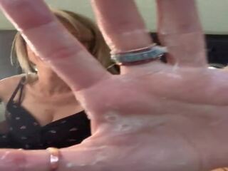 Back Seat Oral Cream Pie & MILF Riding Big Dick: HD dirty film a9