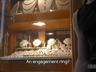 Hunt4k adult movie for Engagement Ring, Free Pick Up HD sex movie clip 24