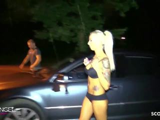 Voyeur Join to Fuck German Teen Couple at Outdoor x rated clip
