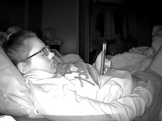 Peephole camera jong hoog school- streetwalker masturberen furiously naar vies video-