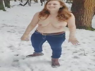 Shy Milf forced to strip naked and suck peter in a public park&colon; Mindy Sparkle