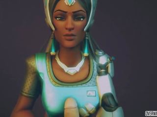 Enticing overwatch heroes عصافة كوك و الحصول على مارس الجنس