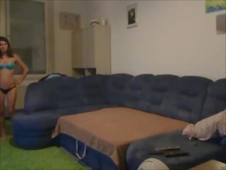 Magnificent teen on real hiddencam