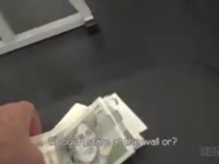 Naive בעל נבגד שעונים comely gf מזוין קשה על ידי זָר